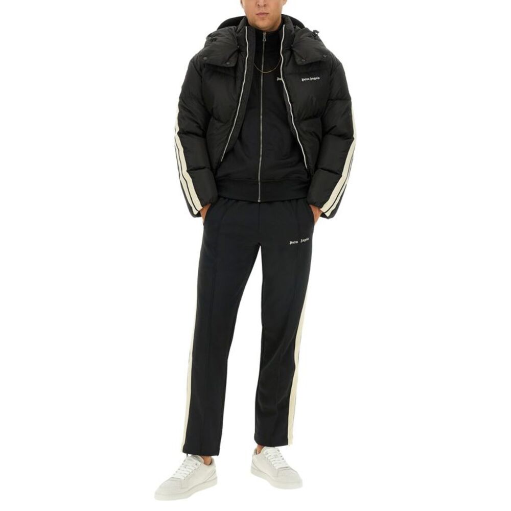 Palm Angels Men Down Jacket With Hood - Picture 2 of 4